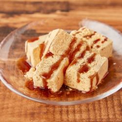 Brown sugar syrup warabi mochi