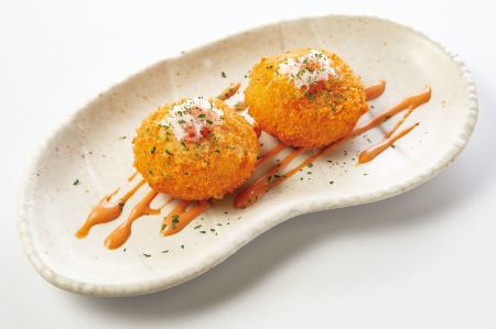 Crab cream croquette