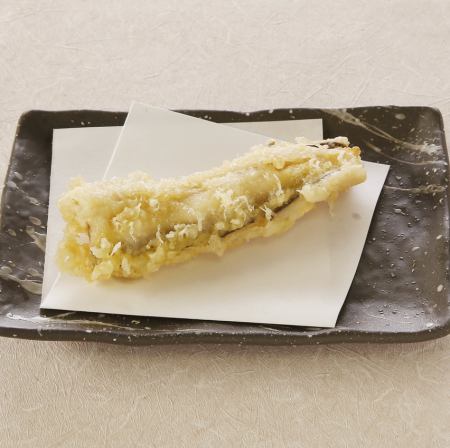 Conger eel tempura