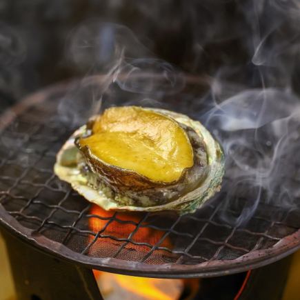 [Year-end party] The ultimate luxury! A full course of seafood including the king of grouper and live abalone in a hotpot ◆ 120 minutes all-you-can-drink included 10,000 yen