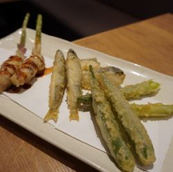 初夏のご馳走！旬の天ぷら物語