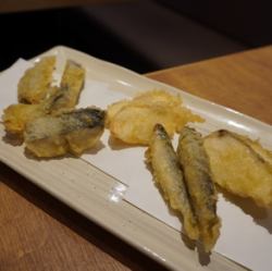 夏の訪れ!夏魚天ぷら盛り