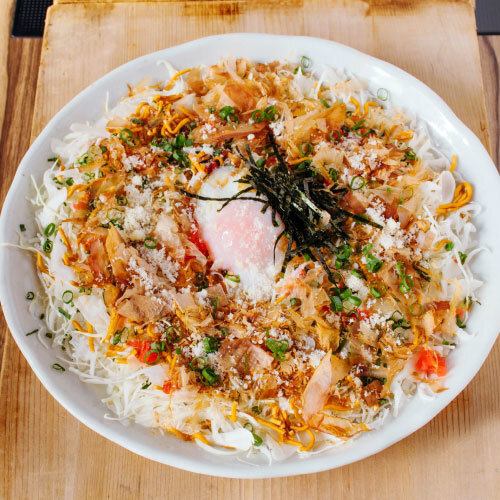 Hamakin Specialty: New Tokyo Monja Salad