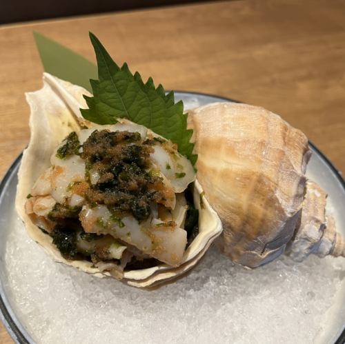 North Sea whelk with cod roe