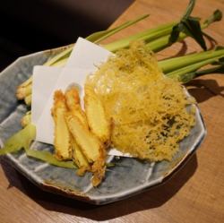 ヤングコーンの天ぷら