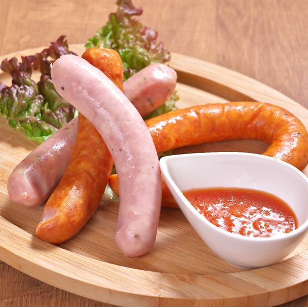 Assorted sausages of Noto pork (pork shine) are now available!