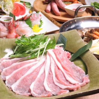 [Limited to a few groups] [Recommended] 120-minute all-you-can-drink Noto pork enjoyment course including Noto pork shabu-shabu