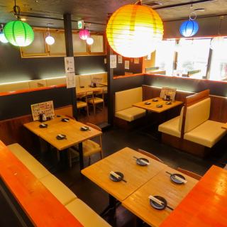 [Table seats] You can enjoy your meal while relaxing ☆ Perfect for a variety of occasions such as group parties, drinking parties, girls' nights out, birthday parties, etc. ♪