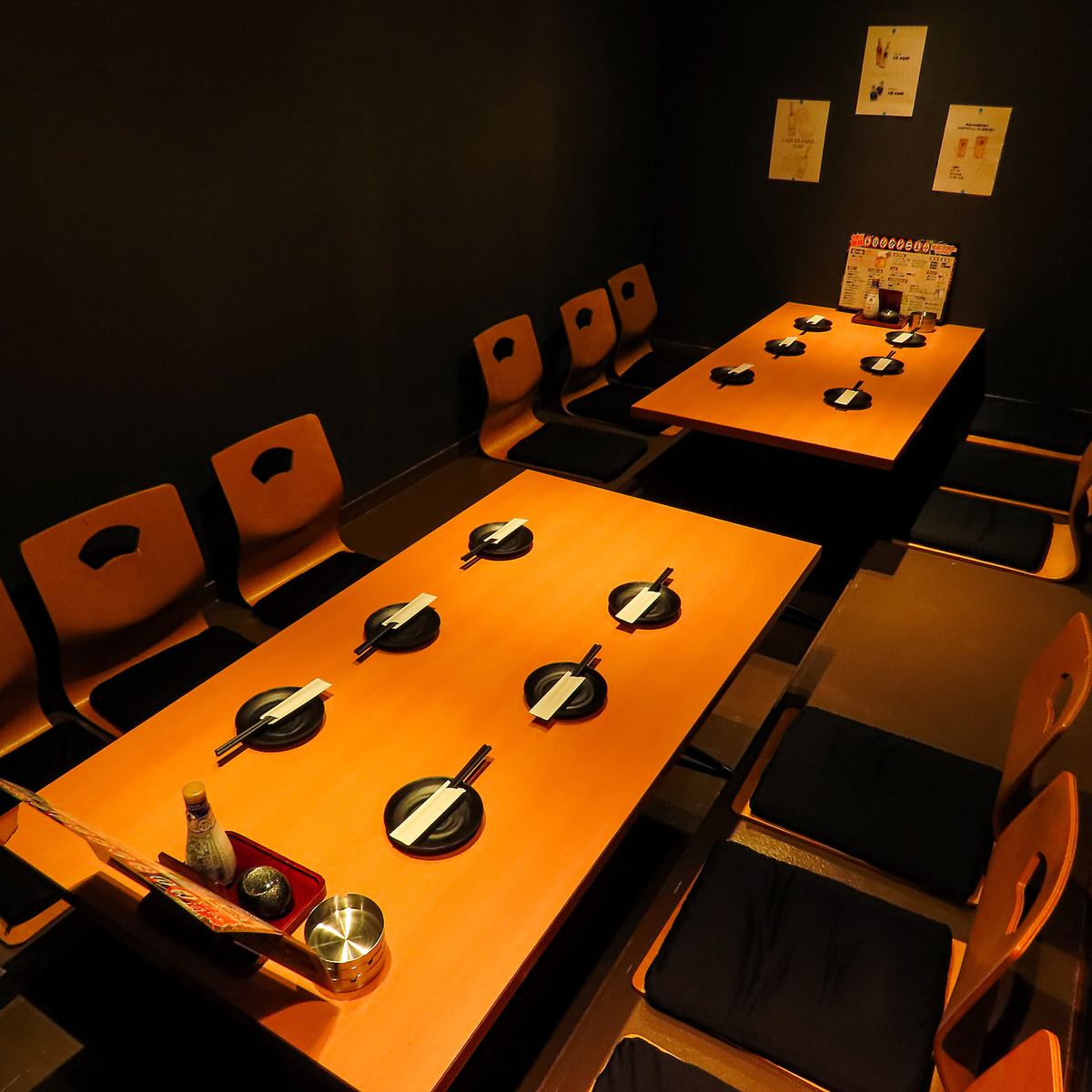 We have private rooms that can accommodate 10 to 30 people ☆ Please make your reservation early ♪