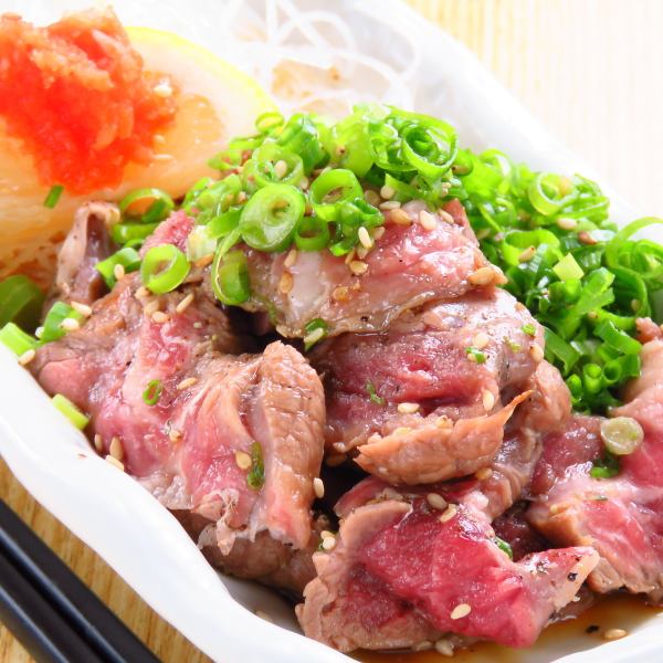 新鮮健康！清爽清淡的菜餚，【生羊肉Tataki】！