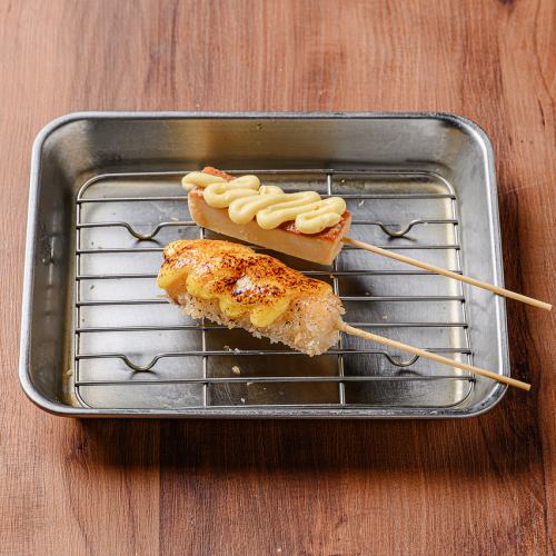 ブリュレチーズケーキ串