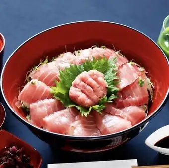 本マグロ　特選中トロ丼