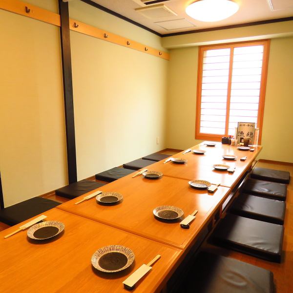 A full private room with a digging tatatsu that can be used according to various scenes from small private groups to banquets! Of course, charter is also OK! Please leave various banquets for large groups to our shop! I will make it.(Izakaya / Susukino / Sake / Shochu / Private room / Yakitori / Seafood / All-you-can-drink / Banquet / Second party / Meat / Entertainment / Welcome party)