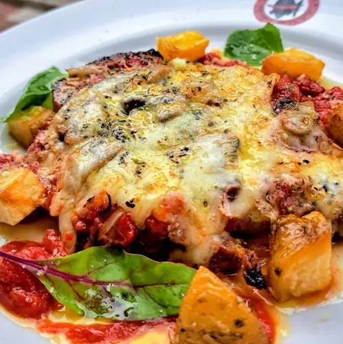 [September] Chestnut Pork Shoulder Loin Pizzaiola (with rice)