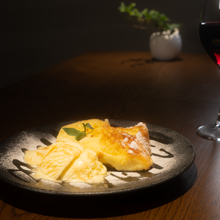 フレンチトースト～バニラアイス添え～