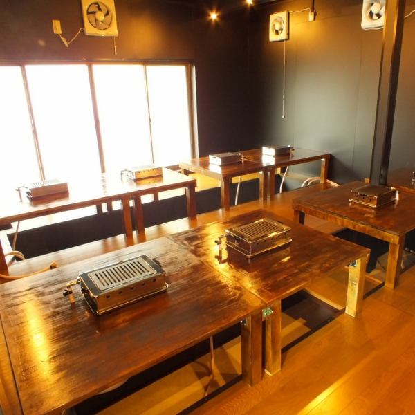【Azaburo穿着完美的2楼宴会】2楼的台场挖榻榻米仪式非常受家庭，宴会和团体欢迎！如果你在与大家一起钓鱼的同时烘烤毫无疑问，这将是令人兴奋的♪