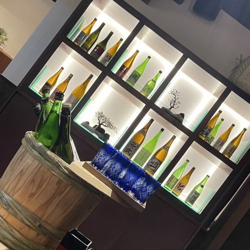 豊富なお酒取り揃えてます