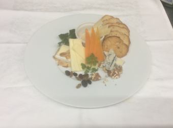 Assortment of recommended cheeses