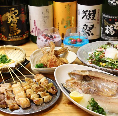 Recommended for all kinds of banquets ◎All-you-can-drink courses start from 4,000 yen (tax included)!