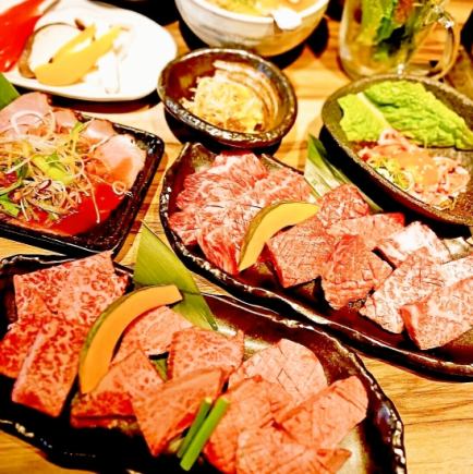 【120분 음료 무제한 포함】12월 한정 ★희소 붉은 고기를 즐길 수 있는 15품 호화 코스 12000엔→10000엔