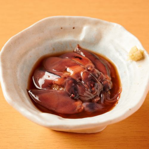 ほたるいかの醤油漬け