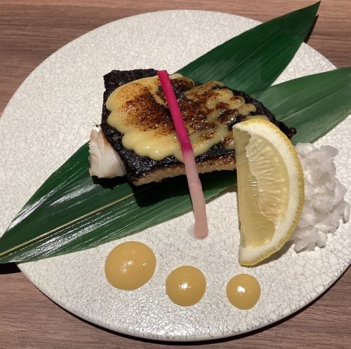 銀鱈西京焼き