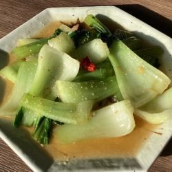 青菜炒め