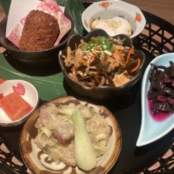 《観光におすすめ》沖縄食材6種盛り