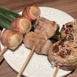 肉巻き3種