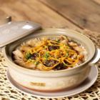 Clay pot rice with fungus fungus and chicken (2 servings)