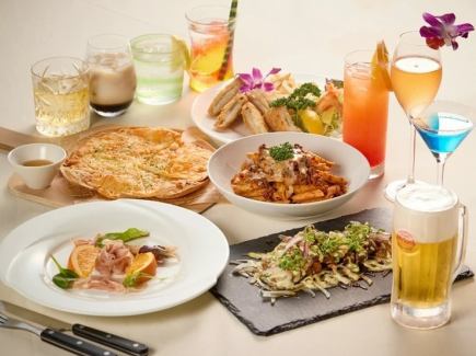 1番人気♪【ベーシックプラン】ローストビーフ付き♪＆120分飲み放題 5,500円