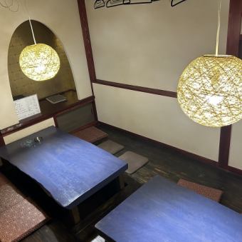 6名様~14名様のご利用可能な個室のお席です♪