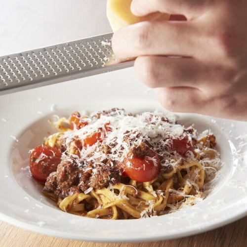 絶品の手打ちの生パスタ◎