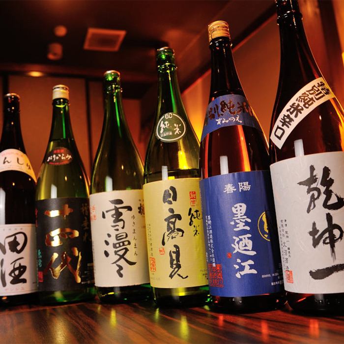 本格焼酎20種、地酒23種以上！ドリンクは100種以上と豊富に用意!