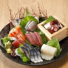 Assorted sashimi