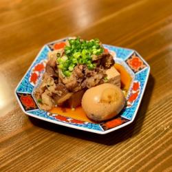 【限定10食】味玉入り牛肉豆腐