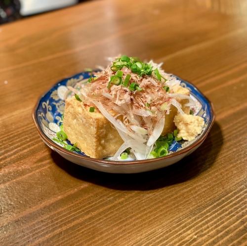 Crisp and fluffy island tofu and deep-fried tofu