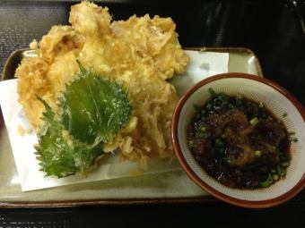 chicken tempura green onion ponzu sauce