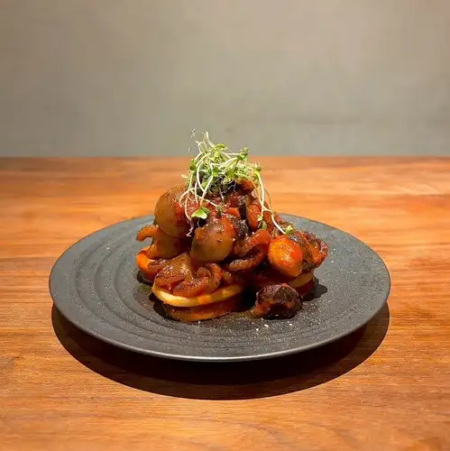 イイダコのトマト煮