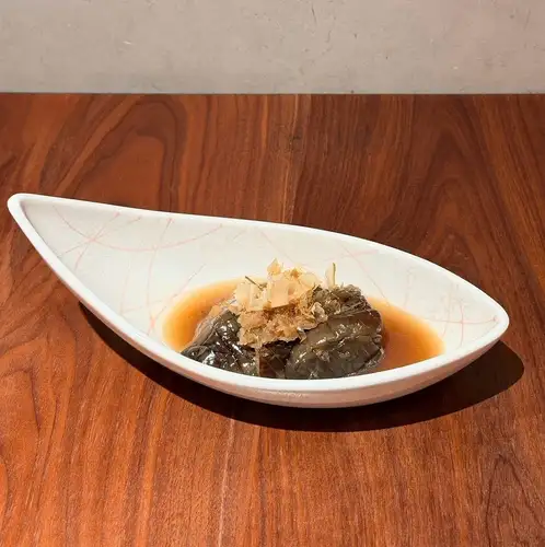 秋茄子のみぞれ焼き浸し