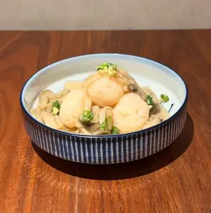 海老しんじょう きのこ餡