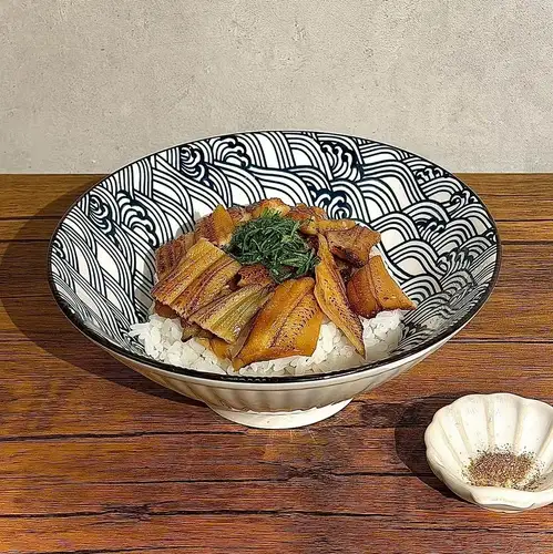 炙り煮穴子のちらし丼