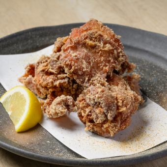 鰹節香る若鶏の唐揚げ