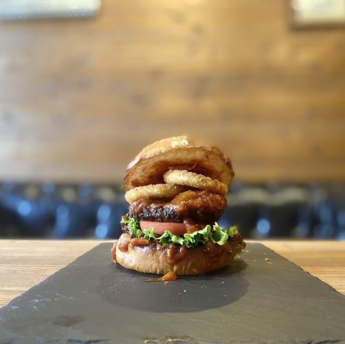 トマトソースバーガー