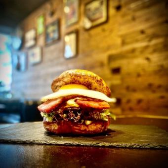 照烧鸡蛋培根汉堡