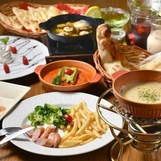 【プレミアムコース飲み放題付4500円～♪】アジア・エスニック料理と種類豊富なお酒がお手頃で楽しめます！