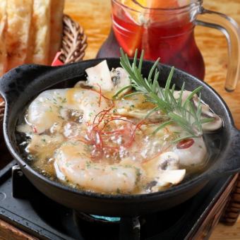 【120分飲み放題付】アヒージョ・カルパッチョなど海鮮も楽しめる全13品◆5000円コース