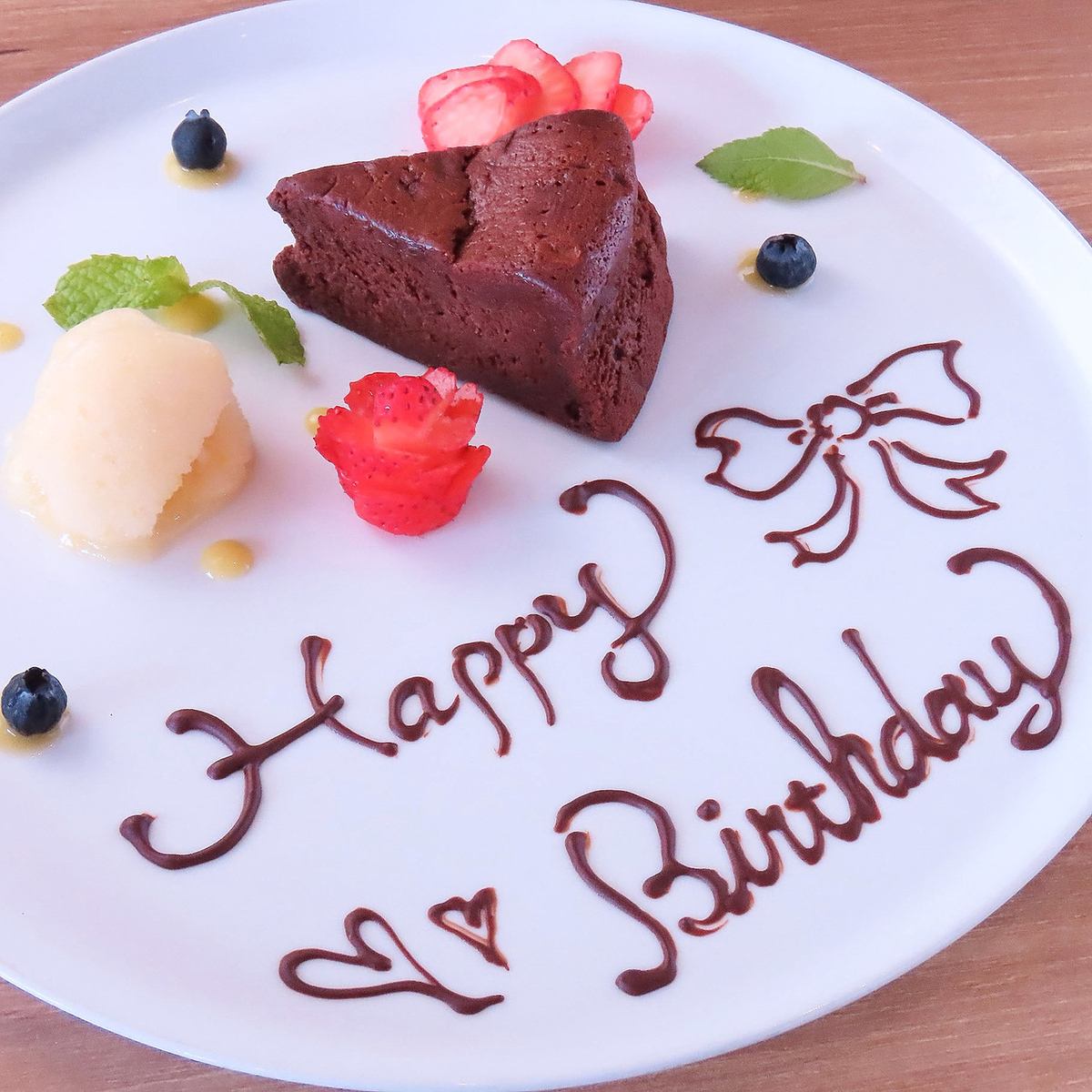 誕生日・記念日のお祝いにご利用いただけます♪