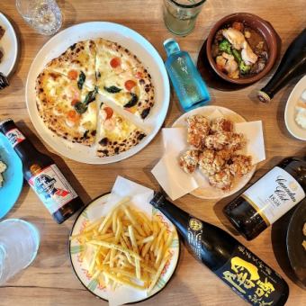 【12月・1月限定】忘新年会向け飲み放題付き5000円コース