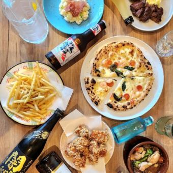 【飲み放題付き】　4400円コース